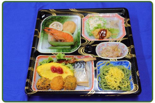 行楽弁当 鉢盛り